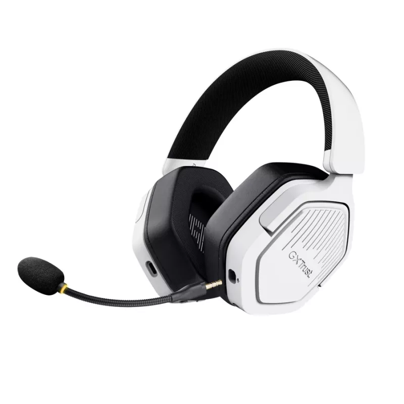 Trust GXT 493PS Carus ausinės laidinės ir belaidės ant galvos skirtos žaidimams Bluetooth baltos
