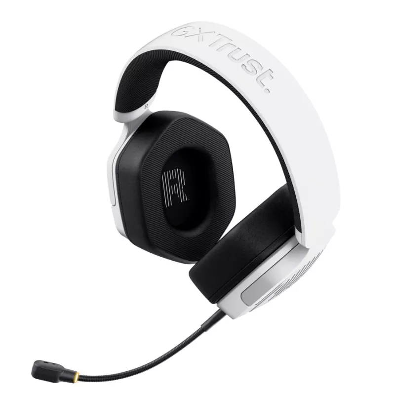 Trust GXT 493PS Carus ausinės laidinės ir belaidės ant galvos skirtos žaidimams Bluetooth baltos