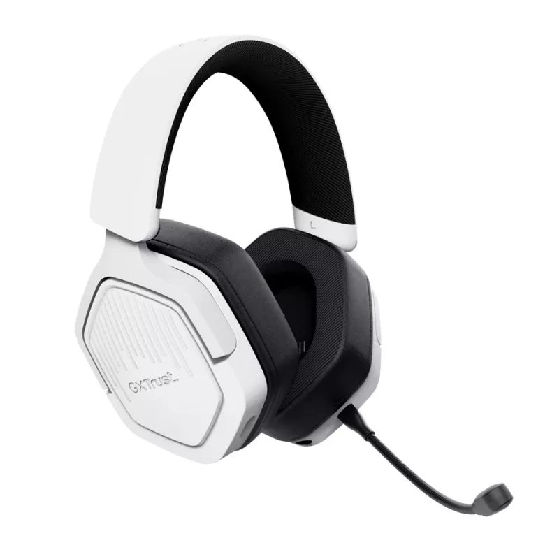 Trust GXT 493PS Carus ausinės laidinės ir belaidės ant galvos skirtos žaidimams Bluetooth baltos