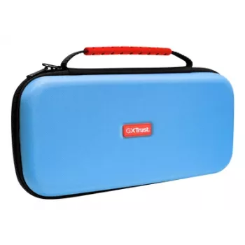 Nešiojimo dėklas Trust GXT 1251B Hardcase skirtas Nintendo Switch 2, mėlynas
