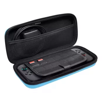 Nešiojimo dėklas Trust GXT 1251B Hardcase skirtas Nintendo Switch 2, mėlynas