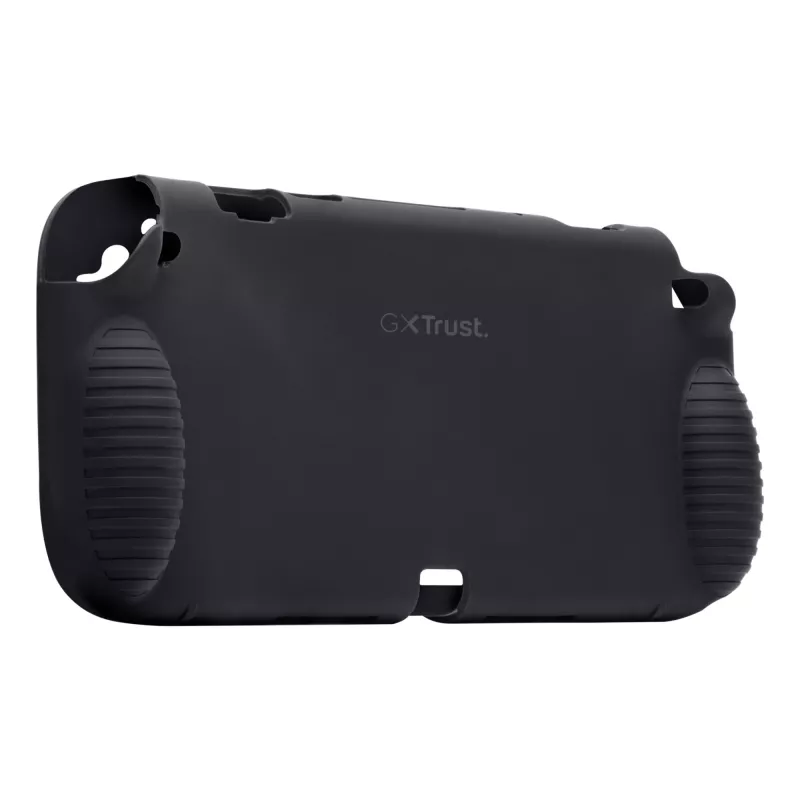 Dangtelis Trust GXT 1253 silikoninis sukibimo dėklas, skirtas „Nintendo Switch 2“, juodas