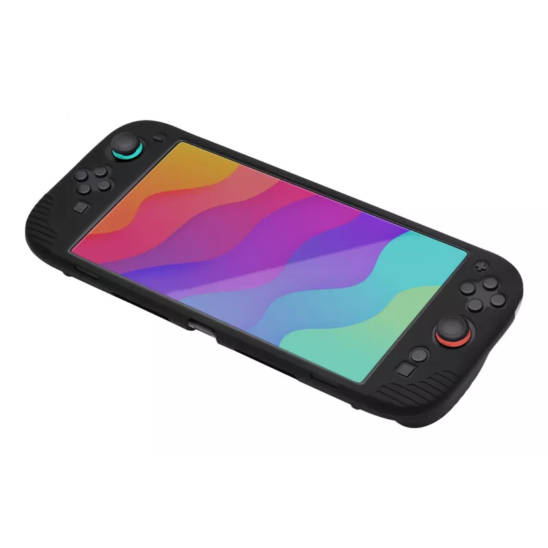 Dangtelis Trust GXT 1253 silikoninis sukibimo dėklas, skirtas „Nintendo Switch 2“, juodas