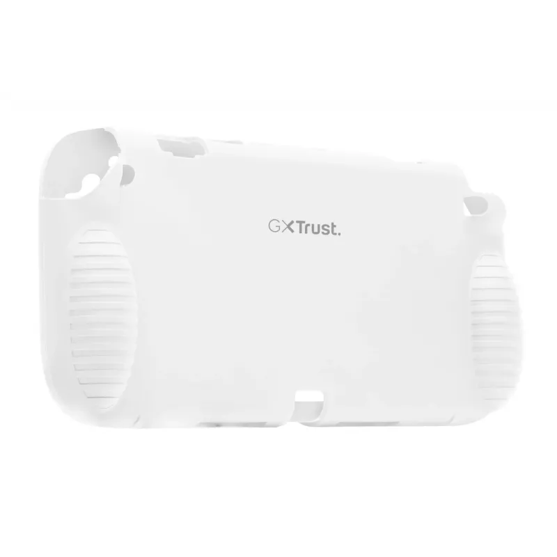 Dangtelis Trust GXT 1253W silikoninis griebiamasis dėklas Nintendo Switch 2 baltas