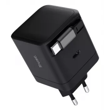 TRUST Charger Maxo 65W USB-C su 67 cm ištraukiamu kabeliu
