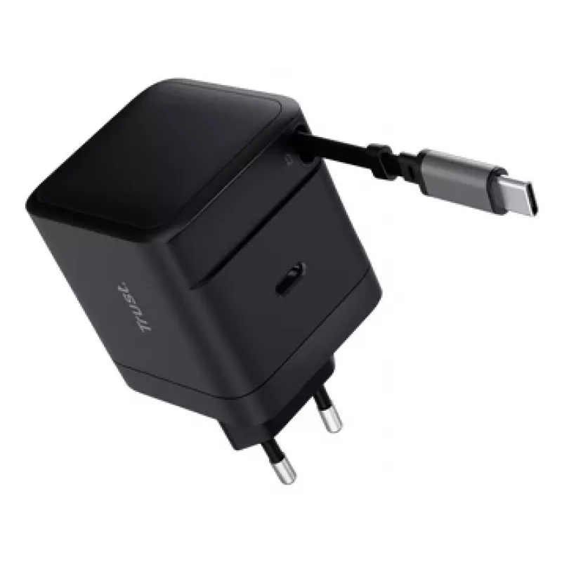 TRUST Charger Maxo 65W USB-C su 67 cm ištraukiamu kabeliu