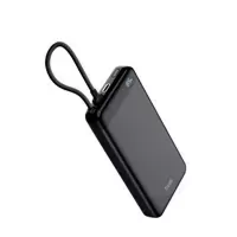 Išorinė baterija TRUST Fiera 20000 mAh — 2x USB-C, juoda