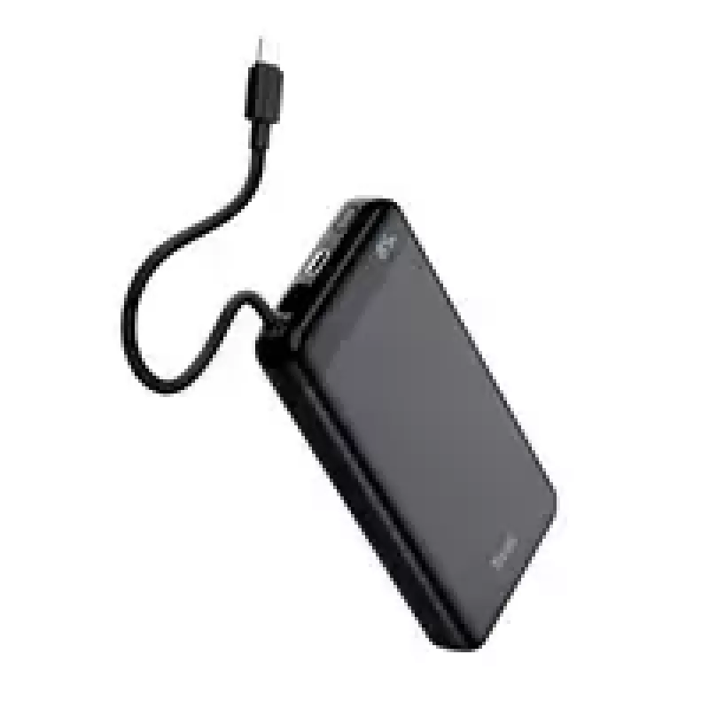 Išorinė baterija TRUST Fiera 20000 mAh — 2x USB-C, juoda