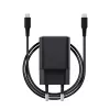 Įkroviklis TRUST Maxo Ultra-small 65W GaN USB-C juodas su 2 m laidu