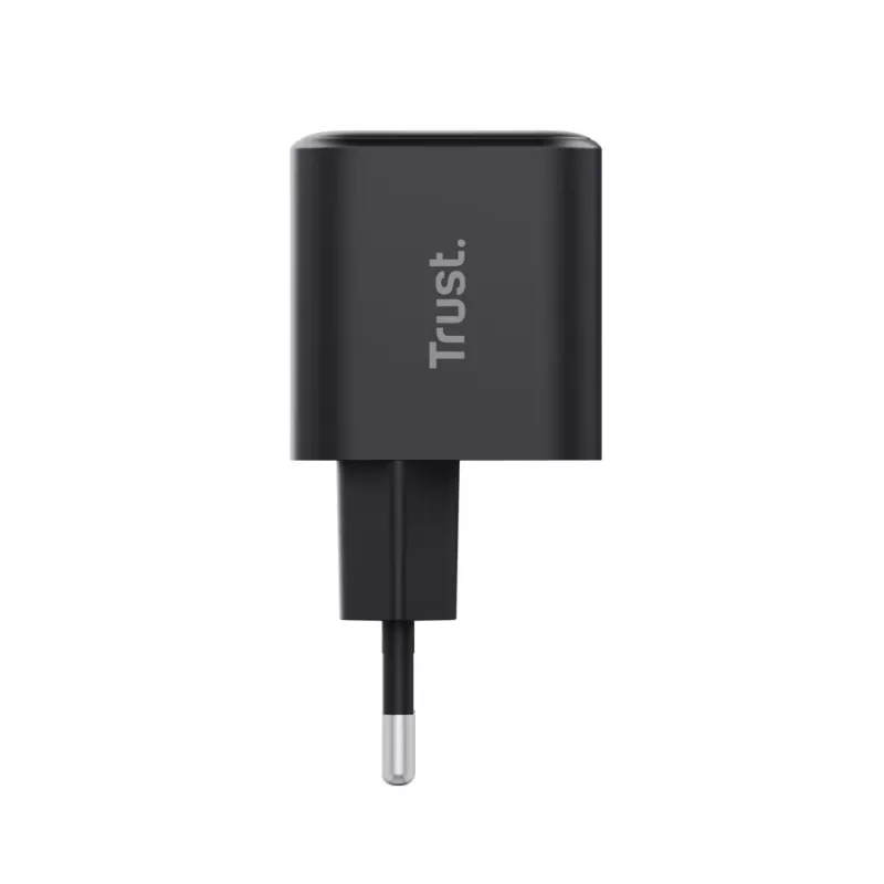 Įkroviklis TRUST Maxo Ultra-small 65W GaN USB-C juodas su 2 m laidu