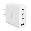 TRUST Maxo 65W vidaus kintamosios srovės greitasis įkroviklis, 3x USB-C, maks. 20V, 2 m laidas, baltas