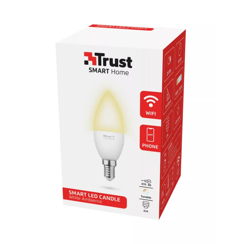 Trust 71284 išmanusis apšvietimas Smart lemputė Wi-Fi