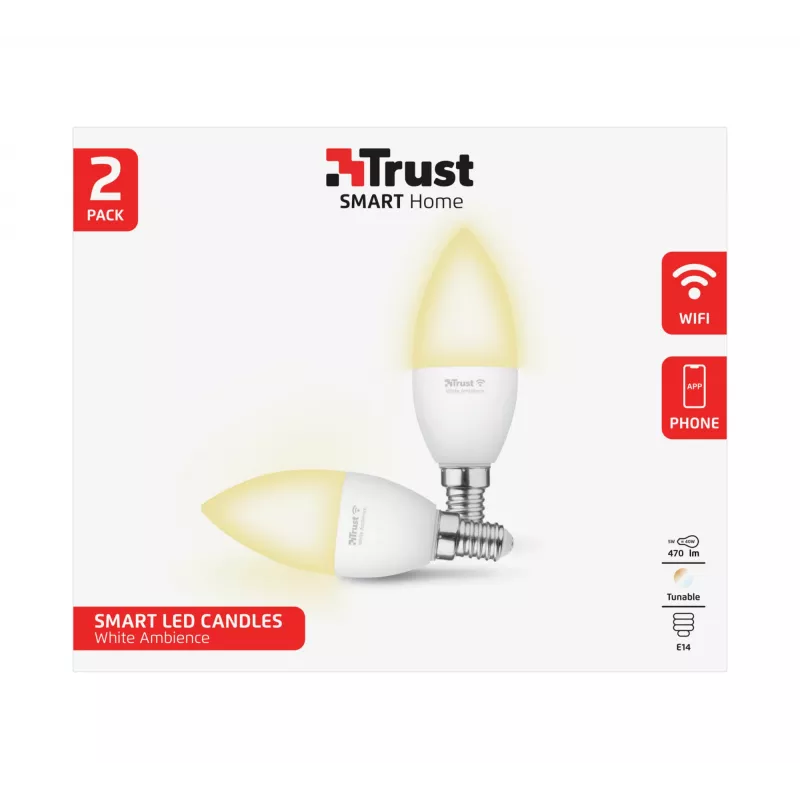 Trust 71297 išmanusis apšvietimas Išmanioji lemputė Wi-Fi