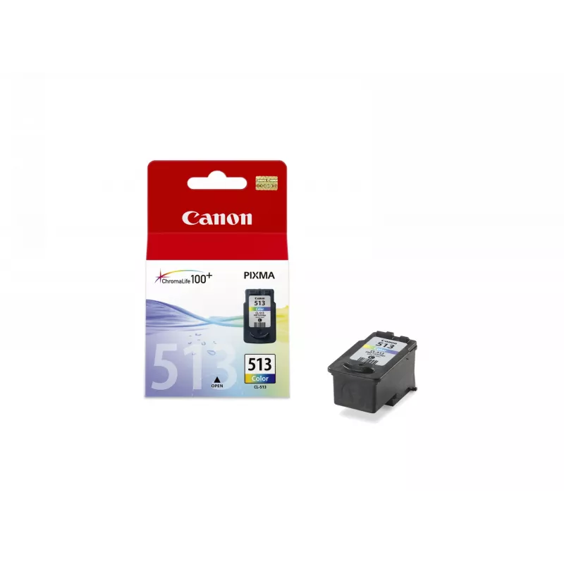 Canon CL-513 rašalo kasetė 1 vnt. Originali žydra, purpurinė, geltona