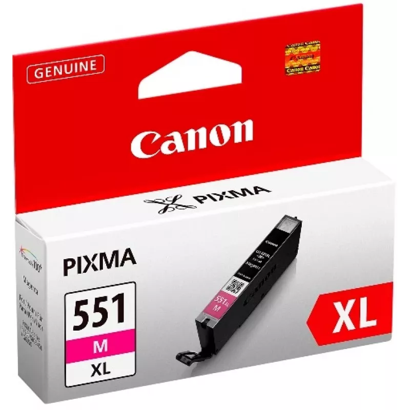 Canon CLI-551XL M su apsauga rašalo kasetė 1 vnt. Originali didelės (XL) talpos Photo Magenta
