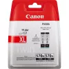Canon PGI-570BK XL Didelio pajėgumo juodos spalvos rašalo kasetė (dviguba pakuotė)