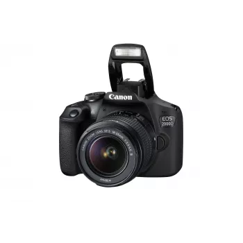 Canon EOS 2000D BK 18-55 IS + SB130 +16GB EU26 SLR fotoaparato rinkinys 24.1 MP CMOS 6000 x 4000 pikselių juoda