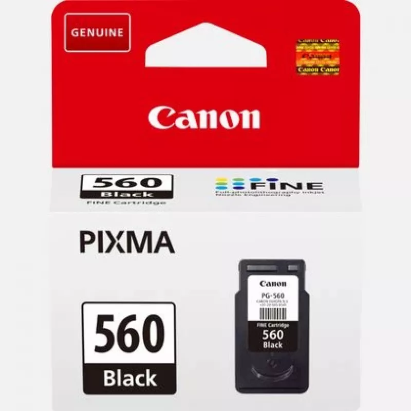Canon PG-560 rašalo kasetė 1 vnt. Originali standartinės talpos juoda