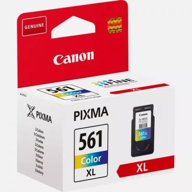 Canon CL-561XL rašalo kasetė 1 vnt. Originali didelio našumo (XL) žydra, purpurinė, geltona