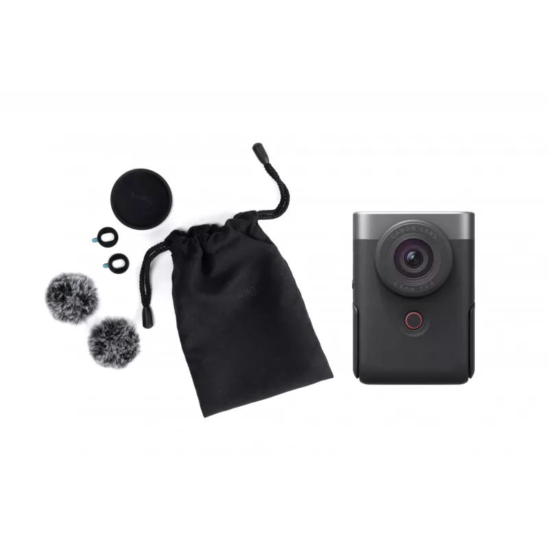 Canon PowerShot V10 Vlogging Kit 1 colio kompaktinis fotoaparatas 20 MP CMOS 5472 x 3648 pikselių sidabrinis