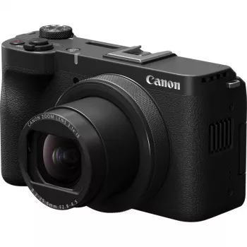 Kompaktiškas fotoaparatas Canon PowerShot V1 Premium Vlogger Kit – 22,3 MP, 1/4 colio CMOS, 4K UHD, 3,1x optinis priartinimas, 3 colių jutiklinis ekranas, juodas