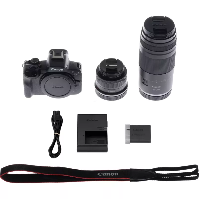 Canon EOS R50 MILC 24.2 MP CMOS 6000 x 4000 pikselių juodas
