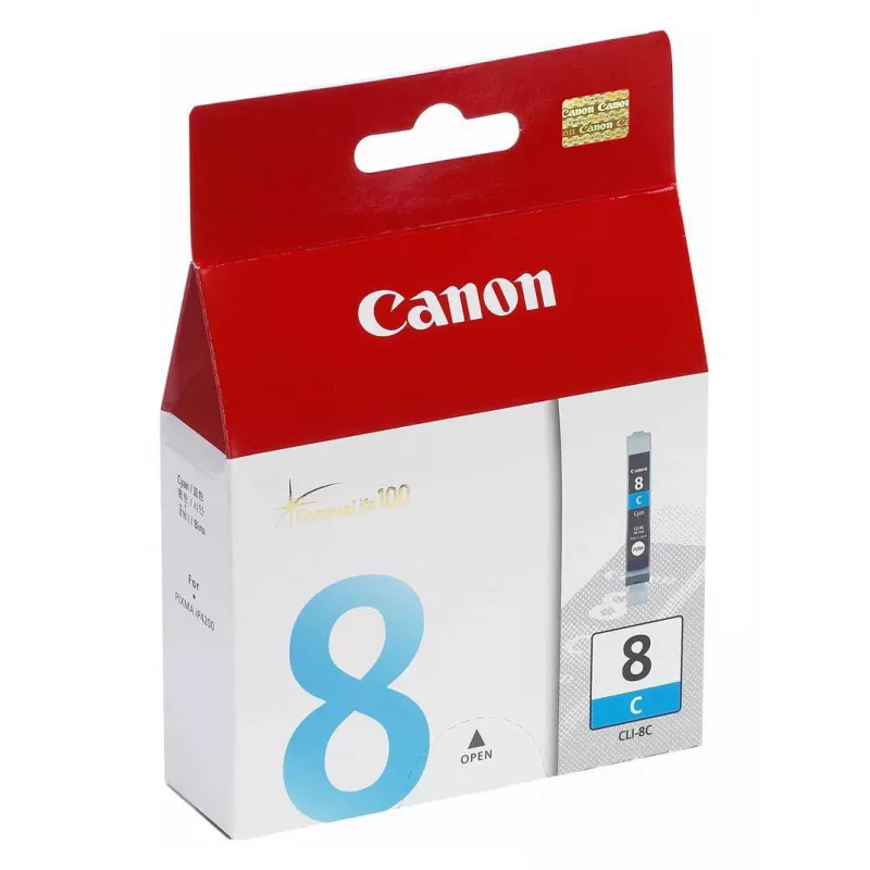 Canon CLI-8 C su apsaugine rašalo kasetė 1 vnt. Originali Žydra