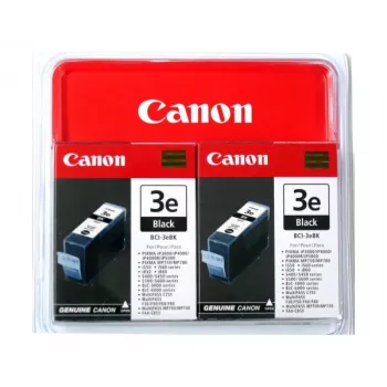 Canon BCI-3EBK, 2 vnt. rašalo kasetė 2 vnt. Originali juoda