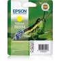 Epson Grasshopper Vienetinis Pakuotė Geltona T0334, Geltona, Pigmentinis rašalas, 17 ml, 1 vnt.