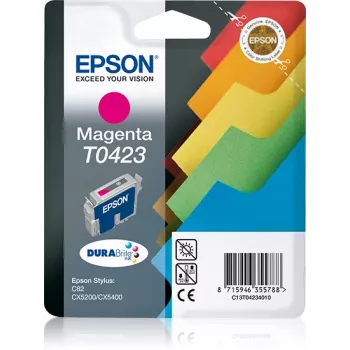 Epson Files Singlepack Magenta T0423, purpurinė, pigmentinis rašalas, 16 ml, 1 vnt.