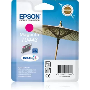 Epson Parasol Singlepack Magenta T0443 DURABrite rašalas, didelės talpos