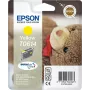 Epson Teddybear Singlepack Geltona T0614 DURABrite Ultra rašalas, geltonas, pigmentinis rašalas, 8 ml, 1 vnt.