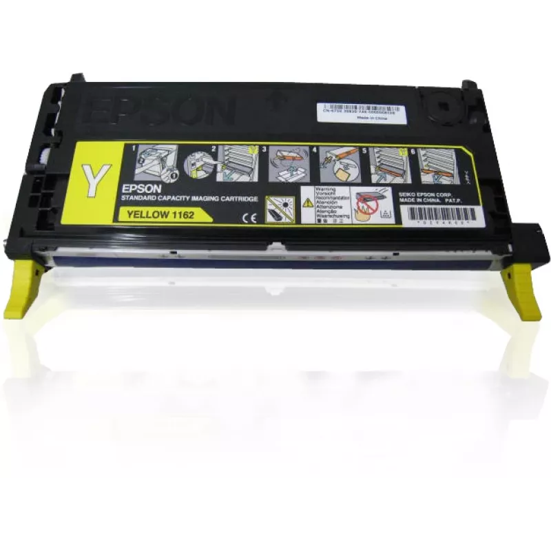 Epson standartinės talpos vaizdo kasetė geltona 2k, 2000 puslapių, geltona, 1 vnt.