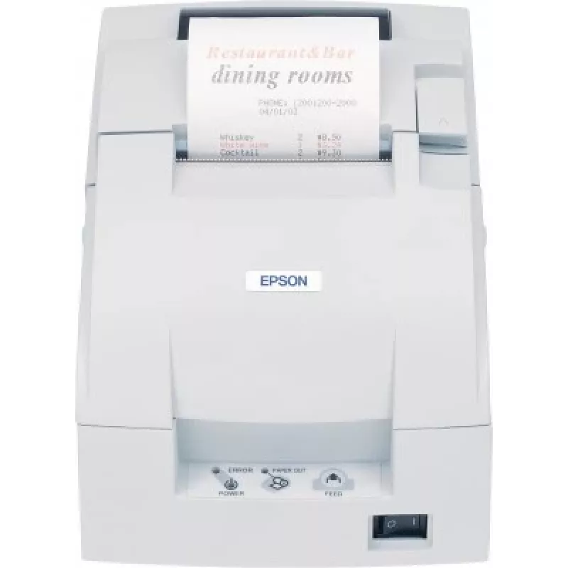 Epson TM-U220B (007A0): USB, PS, ECW, adatinis spausdintuvas, POS spausdintuvas, 4,7 lps, 1,2 x 3,1 mm, 17,8 cpi, 60–85 µm