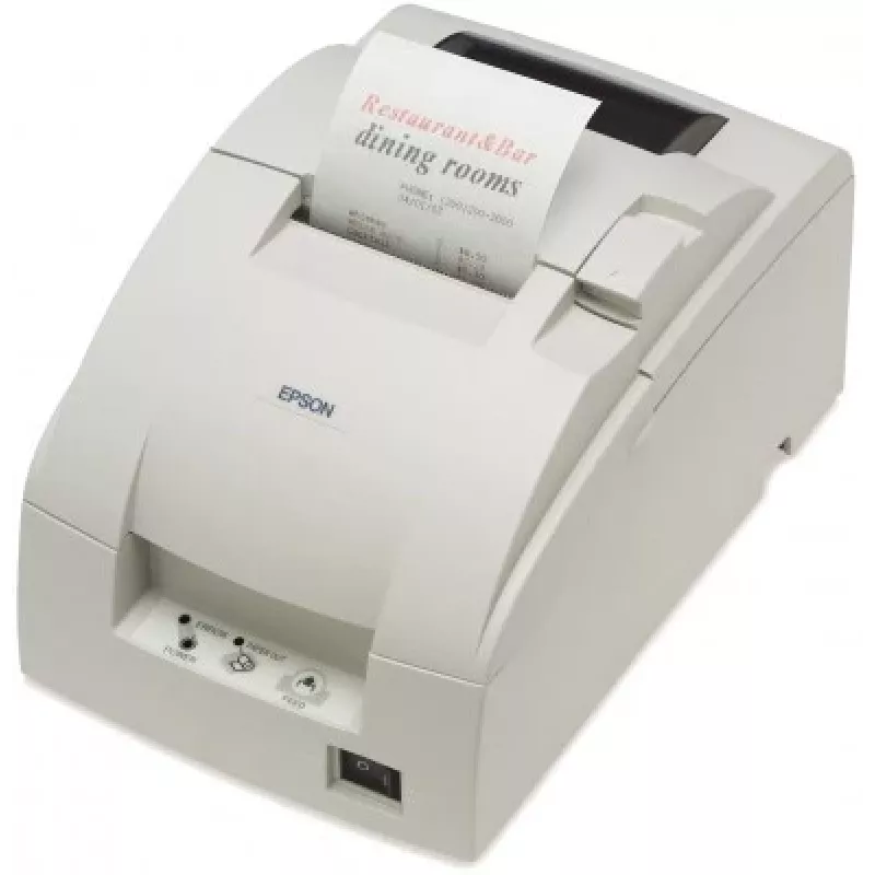 Epson TM-U220B (007A0): USB, PS, ECW, adatinis spausdintuvas, POS spausdintuvas, 4,7 lps, 1,2 x 3,1 mm, 17,8 cpi, 60–85 µm