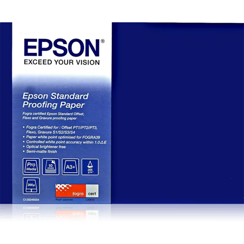 Epson Standard Proofing Paper 240, 24 col. x 30,5 m, 30.5 m, 61 cm, pusiau matinis, 205 g/m²