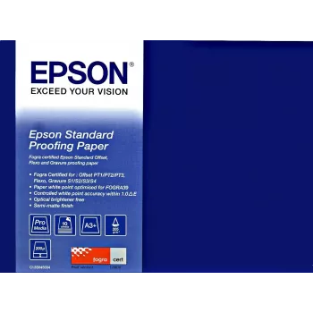 Epson Standard Proofing Paper 240, 24 col. x 30,5 m, 30.5 m, 61 cm, pusiau matinis, 205 g/m²