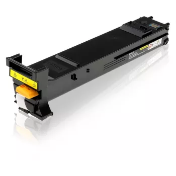 Epson didelės talpos tonerio kasetė geltona 8k, 8000 puslapių, Geltona, 1 vnt.