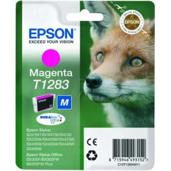 Epson Fox Singlepack Magenta T1283 DURABrite Ultra rašalas
