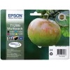 „Epson Apple“ daugiaspalvis rinkinys T1295 DURABrite Ultra rašalas, juoda, žydra, purpurinė, geltona, 1 vnt., kelių dalių pakuotė