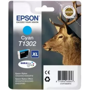 Epson Stag Singlepack Žydra T1302 DURABrite Ultra rašalas