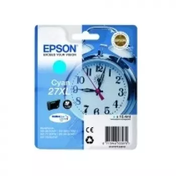 Epson Alarm clock 27XL DURABrite Ultra rašalo kasetė 1 vnt. Originali Žalsvai mėlyna