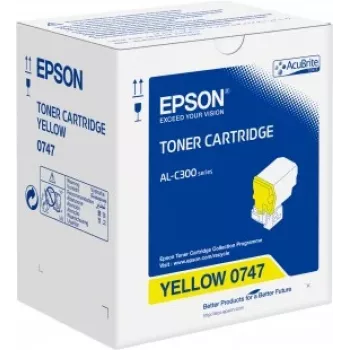 Epson Geltona tonerio kasetė 8.8k, 8800 puslapių, Geltona, 1 vnt.