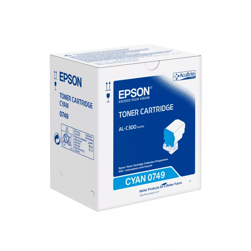 Epson žydra tonerio kasetė 8.8k, 8800 puslapių, Žydra, 1 vnt.