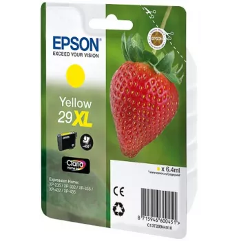 Epson Strawberry 29XL Y rašalo kasetė 1 vnt. Originali Didelio našumo (XL) Geltona