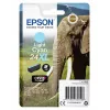Epson Elephant Singlepack Light Žydra 24XL Claria Photo HD rašalas