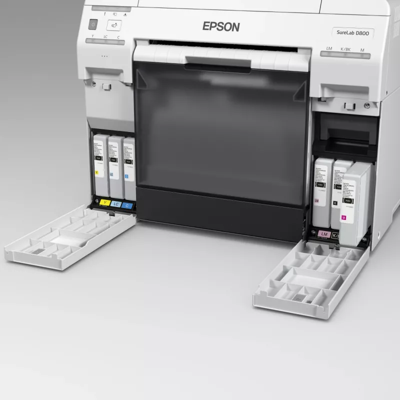 Epson SURELAB SL-D800 T43U Light Žydra rašalo kasetė