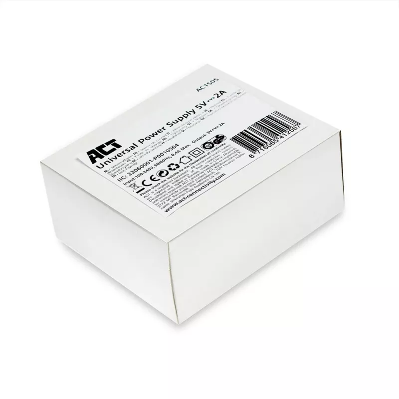 ACT universalus maitinimo šaltinis 5V 2A