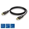 ACT DisplayPort 1.4 kabelis 8K, 1 m, 1 m, DisplayPort, DisplayPort, Kištukas, Kištukas, Juoda