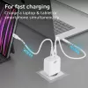 ACT USB-C įkroviklis 65W 2 prievadų su Power Delivery PPS ir GaNFast